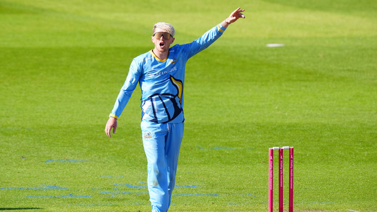 Dom Bess took early wickets, Vitality Blast, Northamptonshire vs Yorkshire, Northampton, June 2, 2024