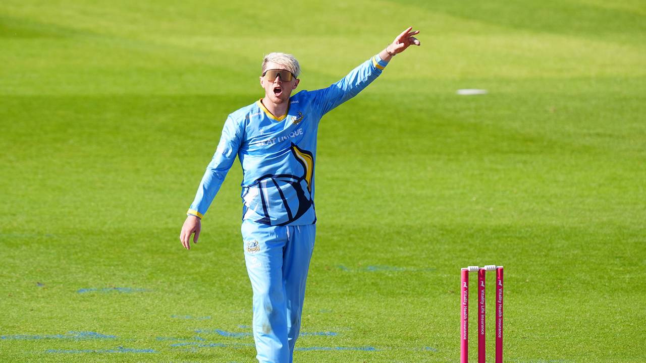 Dom Bess took early wickets, Vitality Blast, Northamptonshire vs Yorkshire, Northampton, June 2, 2024