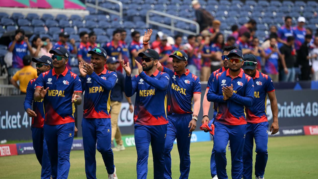 Nepal's players appreciated the lively support they got in Dallas, Nepal vs Netherlands, T20 World Cup, Dallas, June 4, 2024