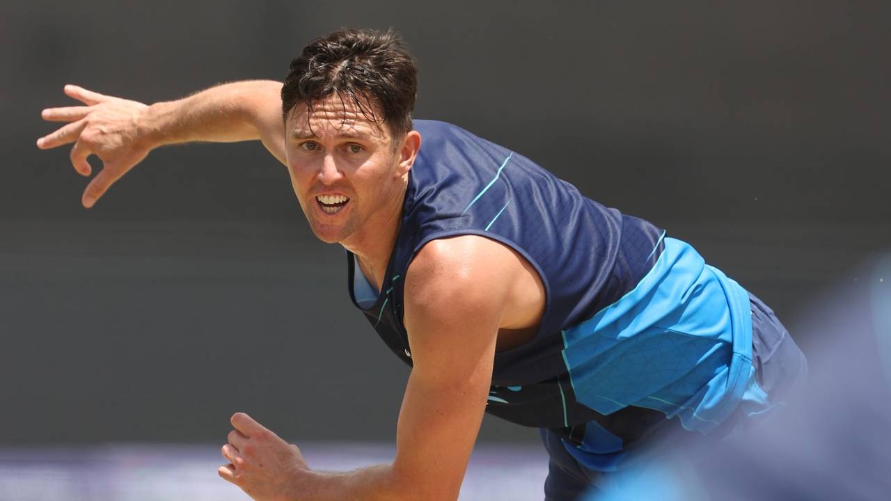 Trent Boult has linked up with the New Zealand side after his IPL stint with Rajasthan Royals, T20 World Cup, Providence, June 5, 2024