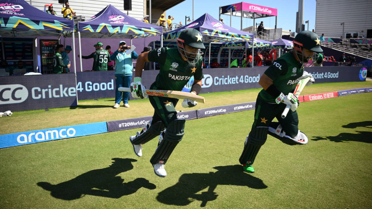Babar Azam and Mohammad Rizwan are back at the top for another T20 World Cup, T20 World Cup 2024, USA vs Pakistan, Dallas, June 6 2024