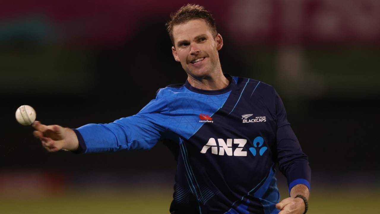 Lockie Ferguson warms up, Providence, T20 World Cup, June 6, 2024