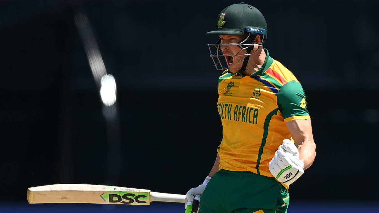 David Miller exults after overcoming a tough Netherlands challenge, Netherlands vs South Africa, T20 World Cup 2024, New York, June 8, 2024