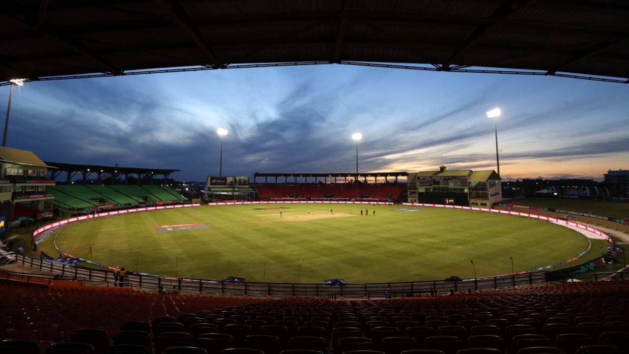 A view of the Providence Stadium in Georgetown, West Indies vs Uganda, Men's T20 World Cup 2024, Guyana, June 8, 2024