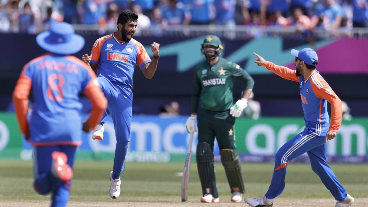 Jasprit Bumrah brought India back into the game with Mohammad Rizwan's wicket, India vs Pakistan, T20 World Cup 2024, New York, June 9, 2024