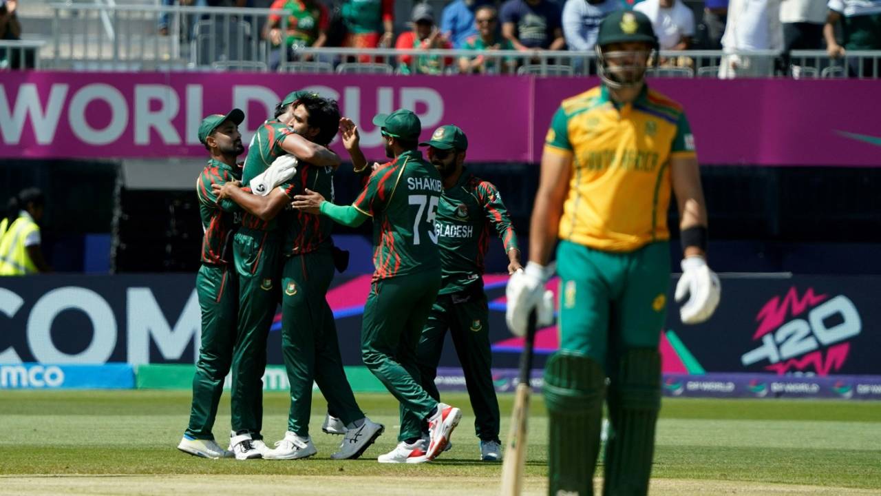 Tanzim Hasan Sakib removed South Africa openers, Bangladesh vs South Africa, T20 World Cup 2024, New York, June 10, 2024