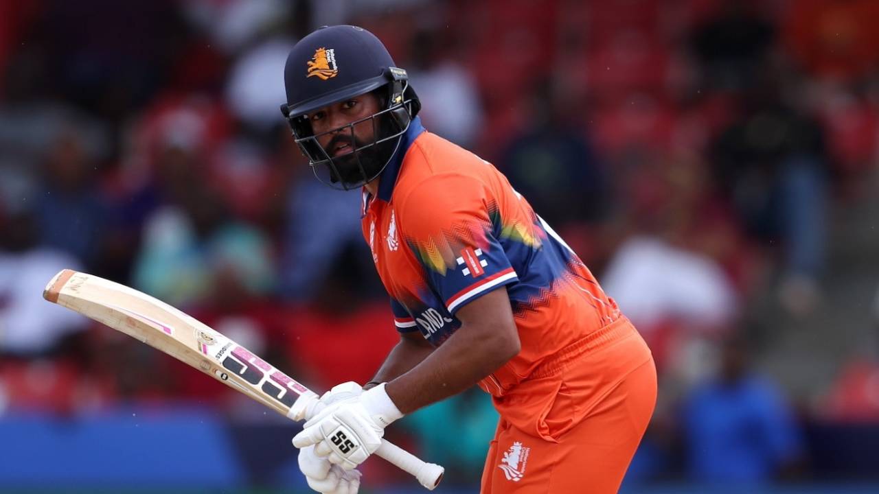 Vikramjit Singh scored quickly, Bangladesh vs Netherlands, T20 World Cup 2024, Kingstown, June 13, 2024