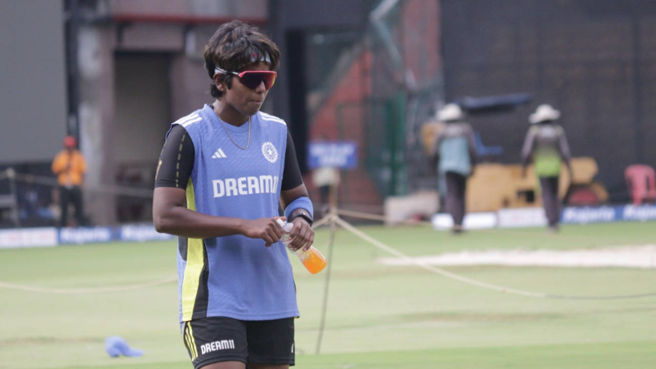Arundhati Reddy gears up for the series against South Africa, Bengaluru, June 15, 2024