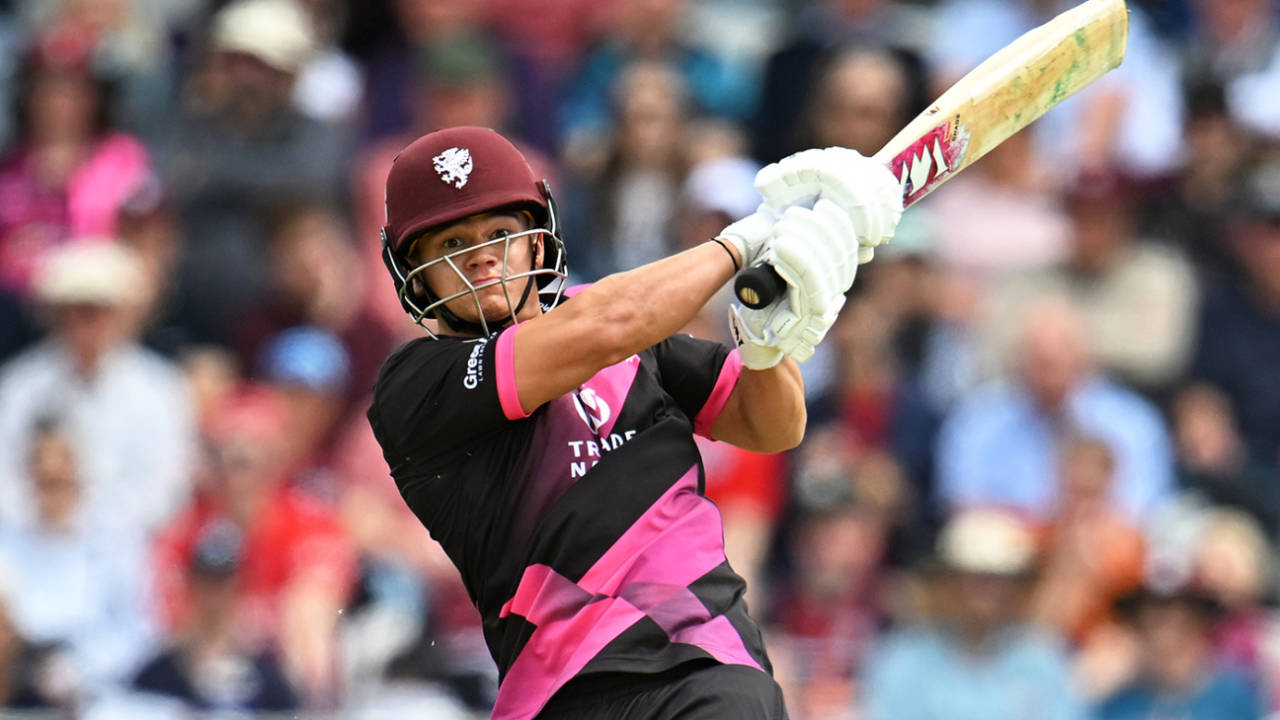 Will Smeed struck nine fours and five sixes in his 86, Somerset vs Glamorgan, Vitality Blast, Taunton, June 16, 2024