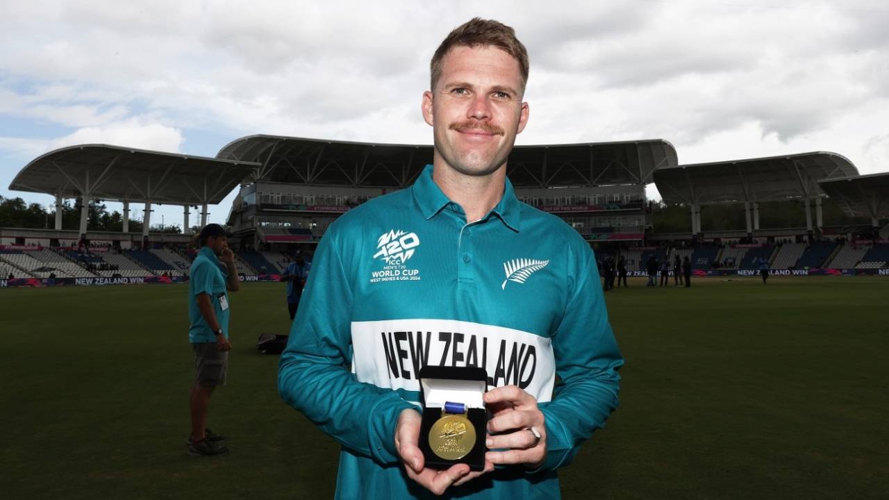 Player of the Match Lockie Ferguson had a record outing, New Zealand vs PNG, Tarouba,T20 World Cup 2024, June 17, 2024
