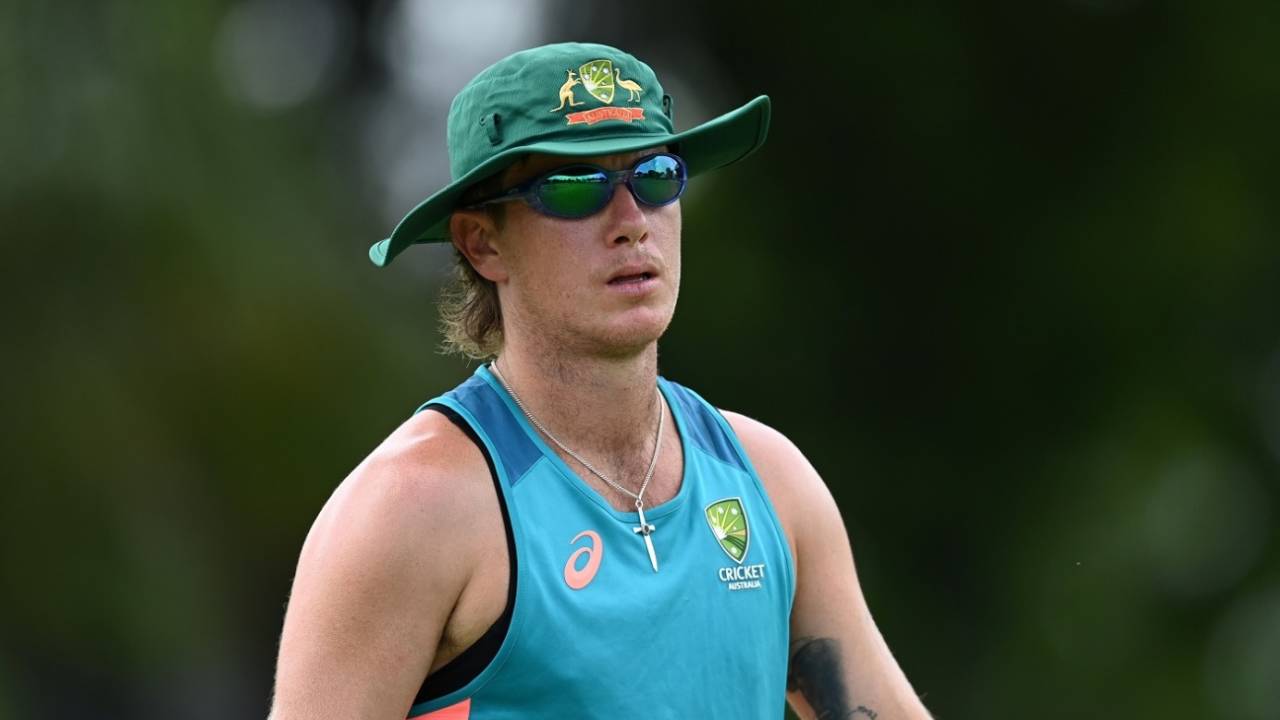 Adam Zampa has his swag on, as always, ICC T20 World Cup 2024, Antigua, June 18, 2024