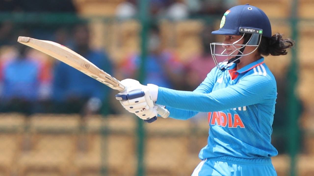 Smriti Mandhana pulls one away, India vs South Africa, 2nd women's ODI, Bengaluru, June 19, 2024