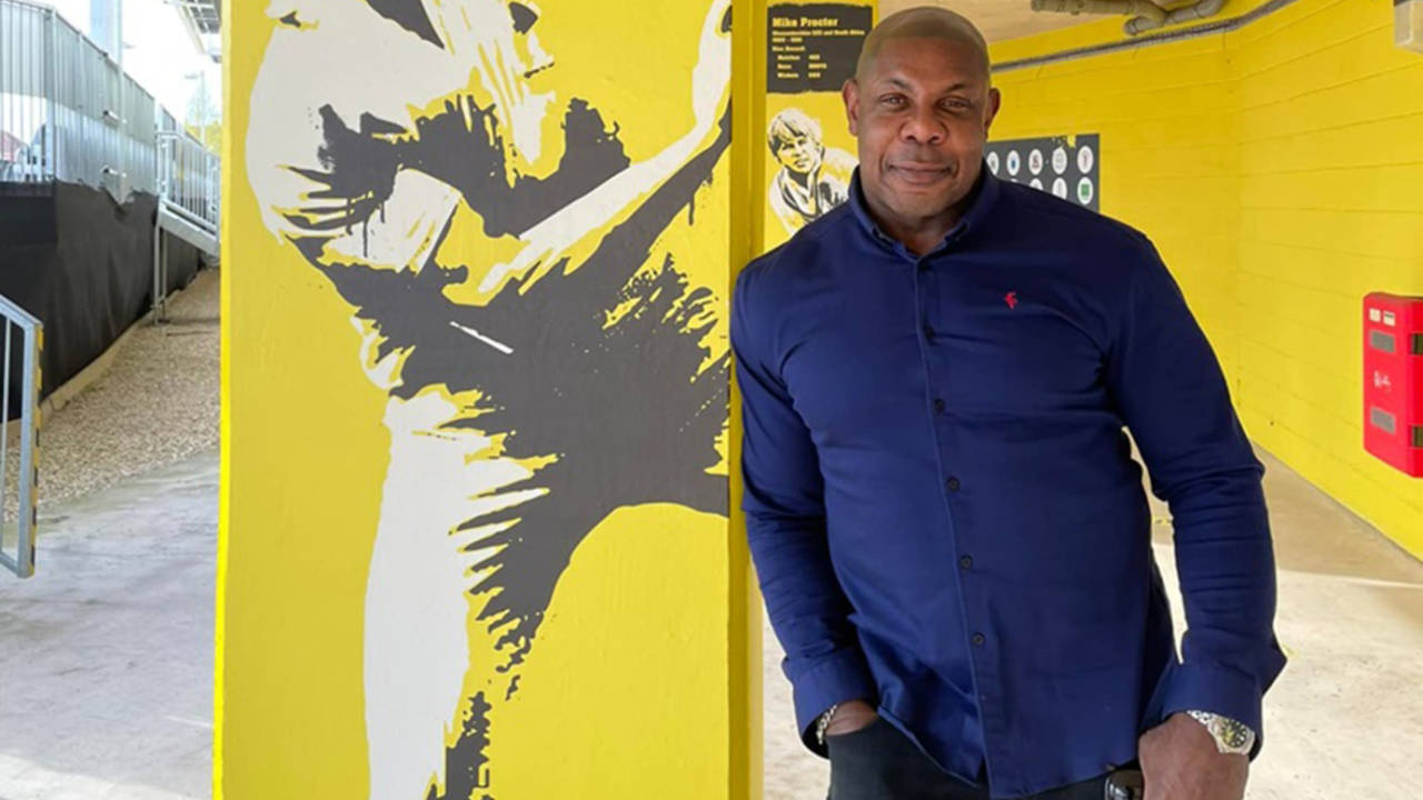 David Lawrence was added to the "Legends Walkway" at Nevil Road, Bristol
