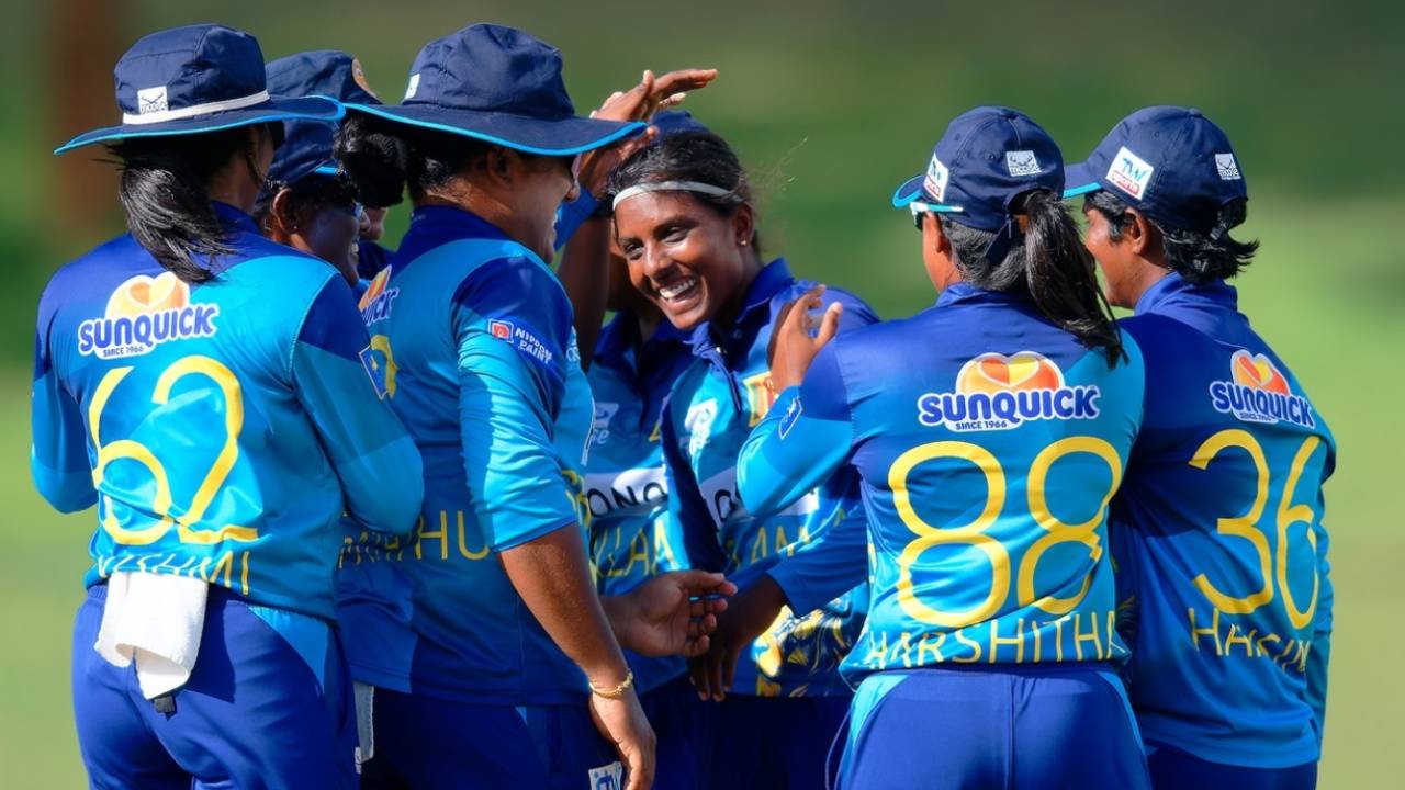 Sachini Nisansala took a five-for, Sri Lanka vs Bangladesh, 3rd women's ODI, Hambantota, June 21, 2024