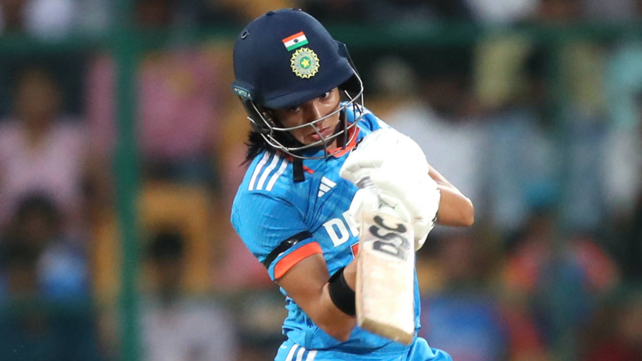 Priya Punia made a 40-ball 28, India Women vs South Africa Women, 3rd ODI, Bengaluru, June 23, 2024