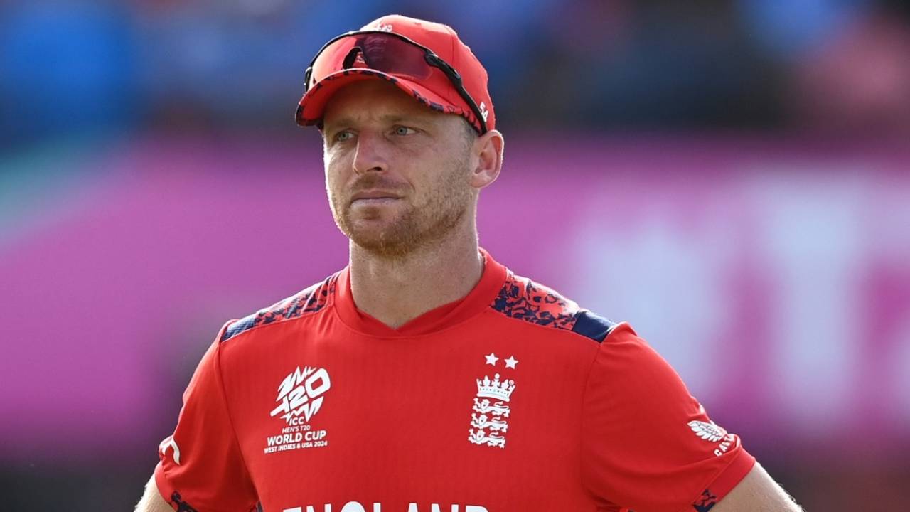 Jos Buttler contemplates England's semi-final defeat, England vs India, T20 World Cup semi-final, Providence, Guyana, June 27, 2024