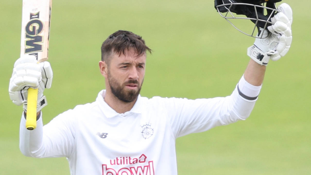 James Vince brought up his double-century, Hampshire vs Kent, County Championship, Utilita Bowl, July 1, 2024