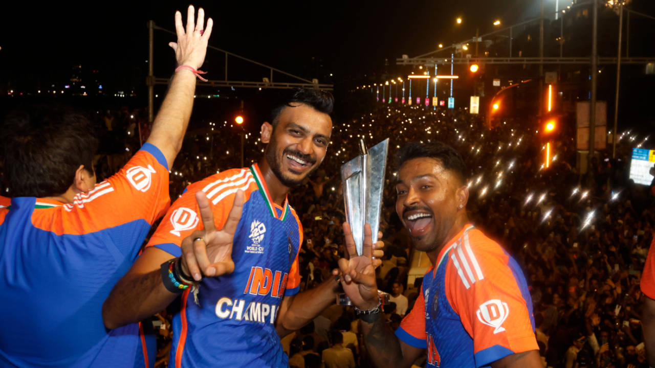 Axar Patel and Hardik Pandya keep the party going, Mumbai, July 4, 2024