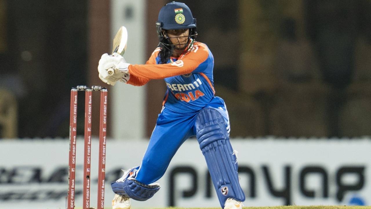 Jemimah Rodrigues made a half-century, India vs South Africa, 1st T20I, Chennai, July 5, 2024
