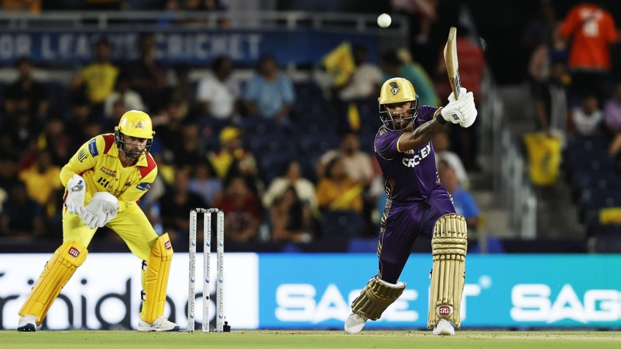 Nitish Kumar scored 26 off 17 balls, Texas Super Kings vs LA Knight Riders, Major League Cricket, Dallas, July 5, 2024