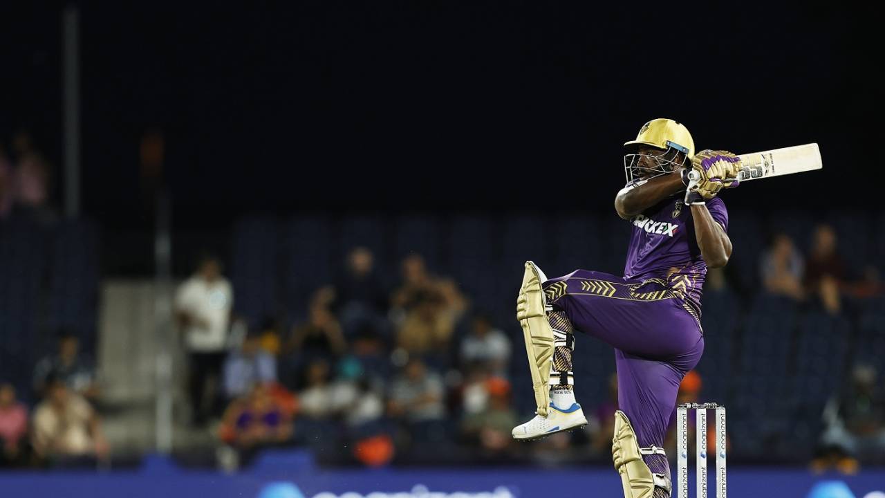Andre Russell's cameo boosted LAKR in the death overs, San Francisco Unicorns vs Los Angeles Knight Riders, Major League Cricket, Dallas, July 7, 2024