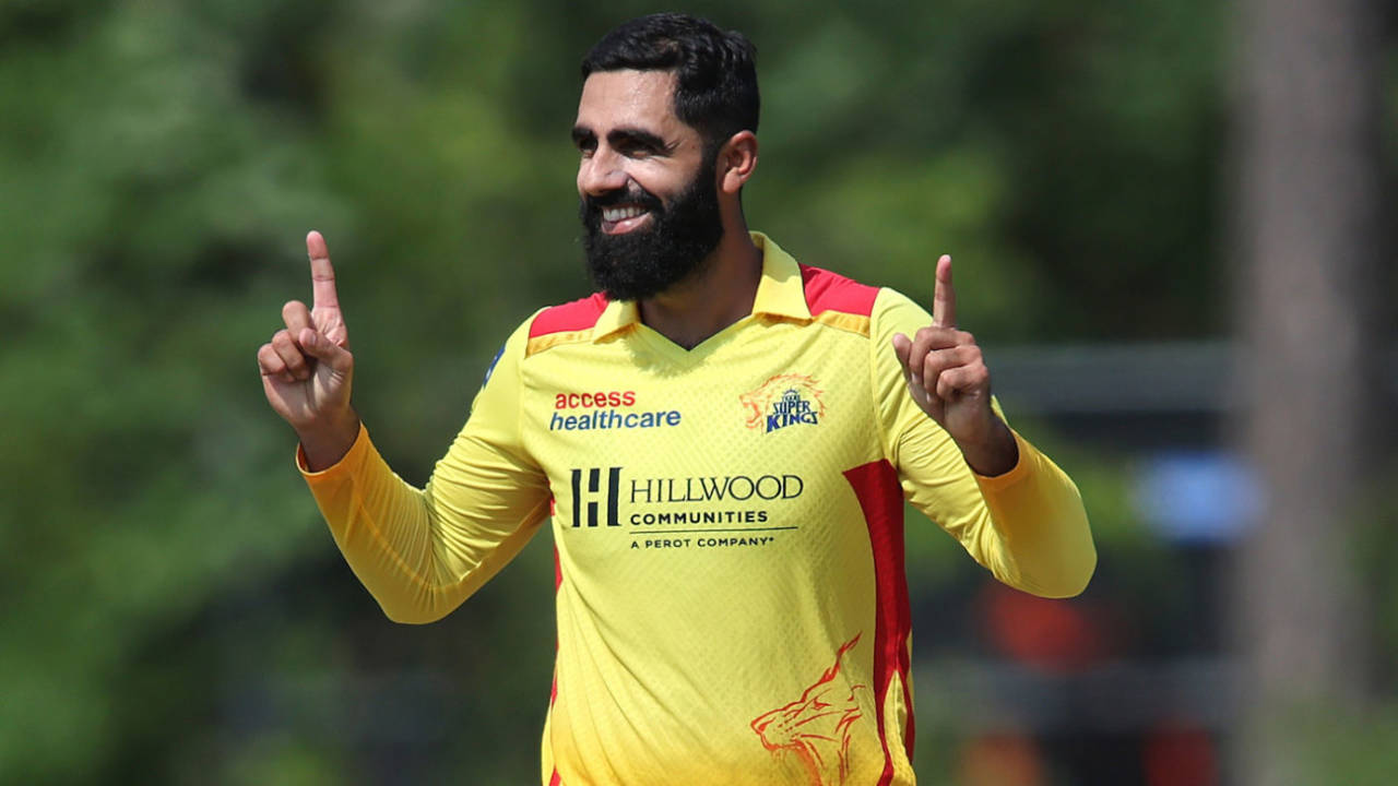 Mohammad Mohsin collected 4 for 13, San Francisco Unicorns vs Texas Super Kings, MLC, Morrisville, July 10, 2024
