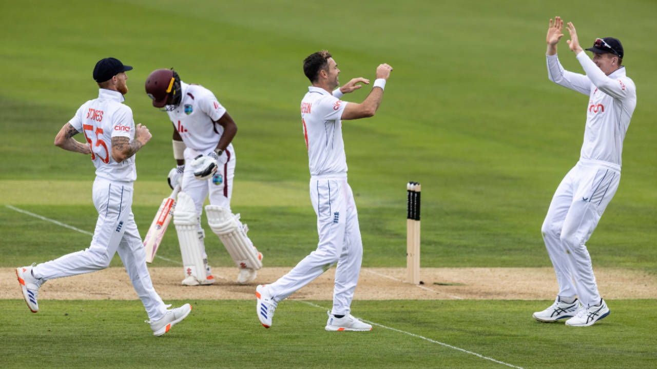 James Anderson ended Alick Athanaze's resistance, England vs West Indies, 1st Men's Test, Lord's, 2nd day, July 11, 2024