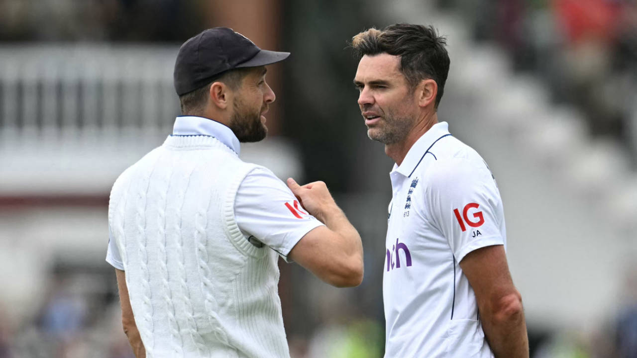 Chris Woakes and James Anderson hatch a plan, England vs West Indies, 1st Men's Test, Lord's, 3rd day, July 12, 2024