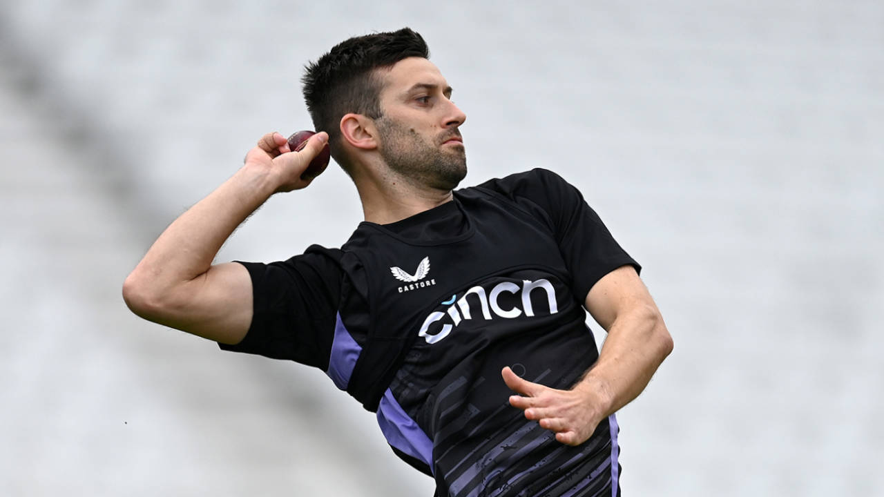Mark Wood was back with England's Test squad, England vs West Indies training, Men's Test series, Trent Bridge, July 16, 2024