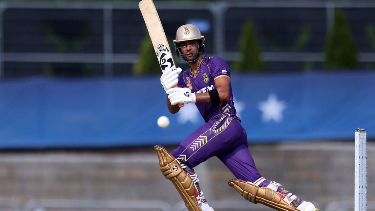 Unmukt Chand impressed in the run chase, Seattle Orcas vs Los Angeles Knight Riders, MLC, Morrisville, July 17, 2024