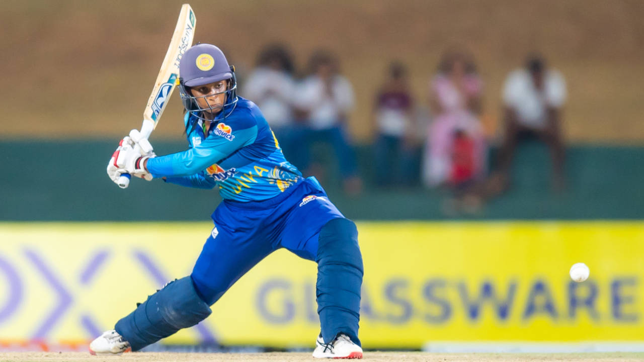 Vishmi Gunaratne top scored with 51 off 48 balls, Bangladesh vs Sri Lanka, Women's Asia Cup 2024, Group B, Dambulla, July 20, 2024