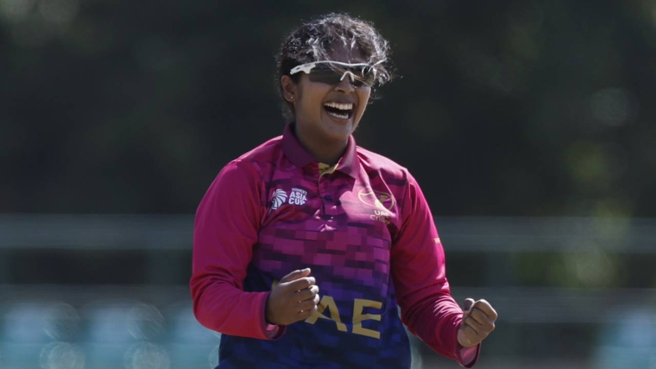 Kavisha Egodage got the big wickets of Smriti Mandhana and Jemimah Rodrigues, India vs UAE, Women's Asia Cup, Dambulla, July 21, 2024