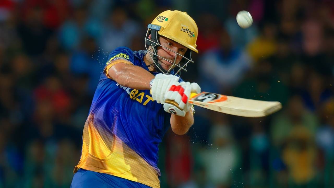 Rilee Rossouw smashed a 50-ball hundred, Galle Marvels vs Jaffna Kings, LPL 2024, final, July 21, 2024