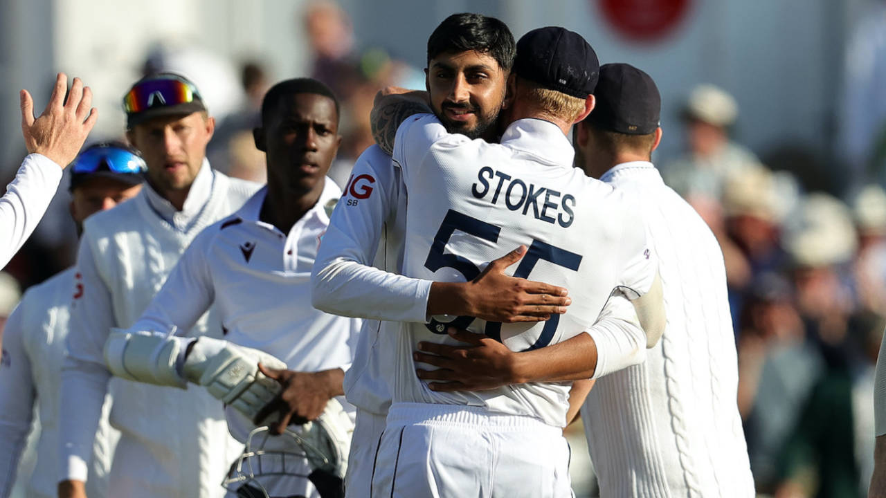 Shoaib Bashir repaid Ben Stokes' faith in Nottingham, England vs West Indies, 2nd Men's Test, Trent Bridge, 4th day, July 21, 2024