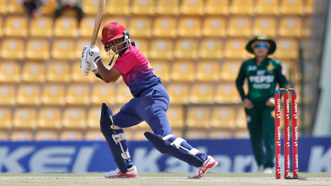 Theertha Satish top-scored for UAE, Pakistan vs UAE, Women's Asia Cup, Dambulla, July 23, 2024