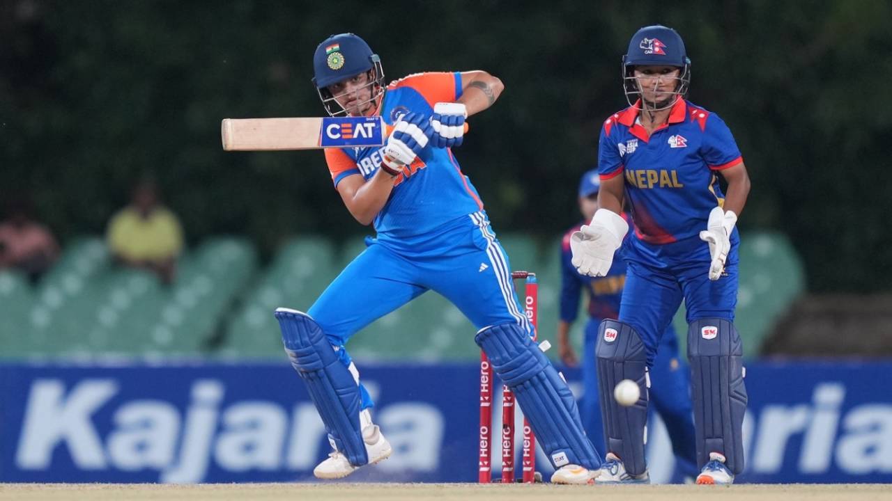 Shafali Verma blitzed her way to a 26-ball fifty, India vs Nepal, Women's Asia Cup 2024, Dambulla, July 23, 2024