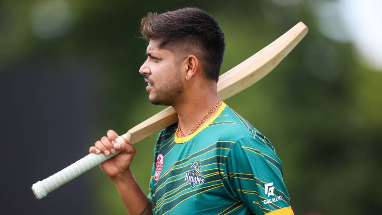 Sandeep Lamichhane gears up for the Global T20 Canada, Toronto Nationals vs Vancouver Knights, GT20 Canada 2024, Brampton, July 25, 2024