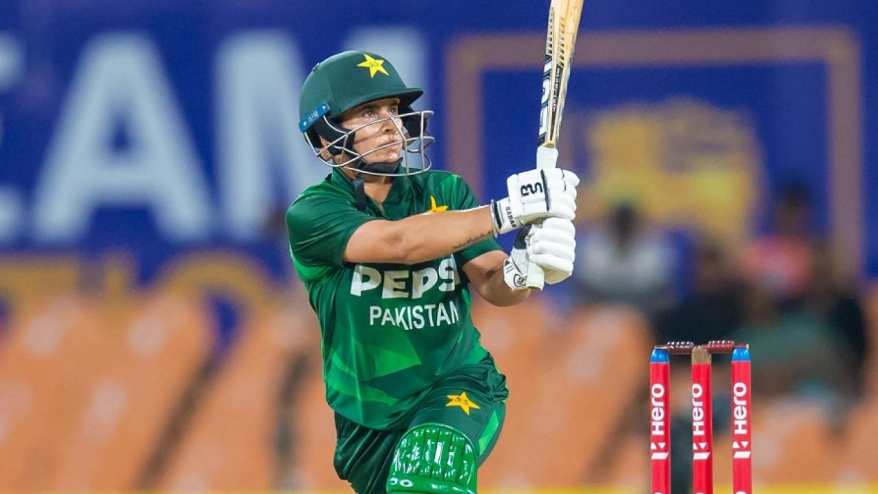 Nida Dar scored 23 off just 17 balls to take her side forward, Sri Lanka vs Pakistan, Women's Asia Cup 2024, Dambulla, July 26, 2024