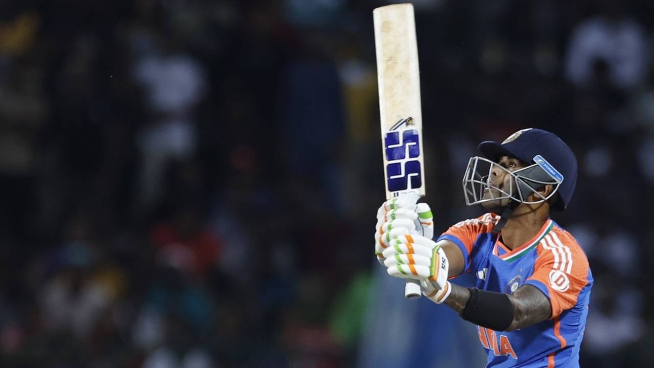 Suryakumar Yadav pulls one fine, Sri Lanka vs India, 1st T20I, Pallekele, July 27, 2024