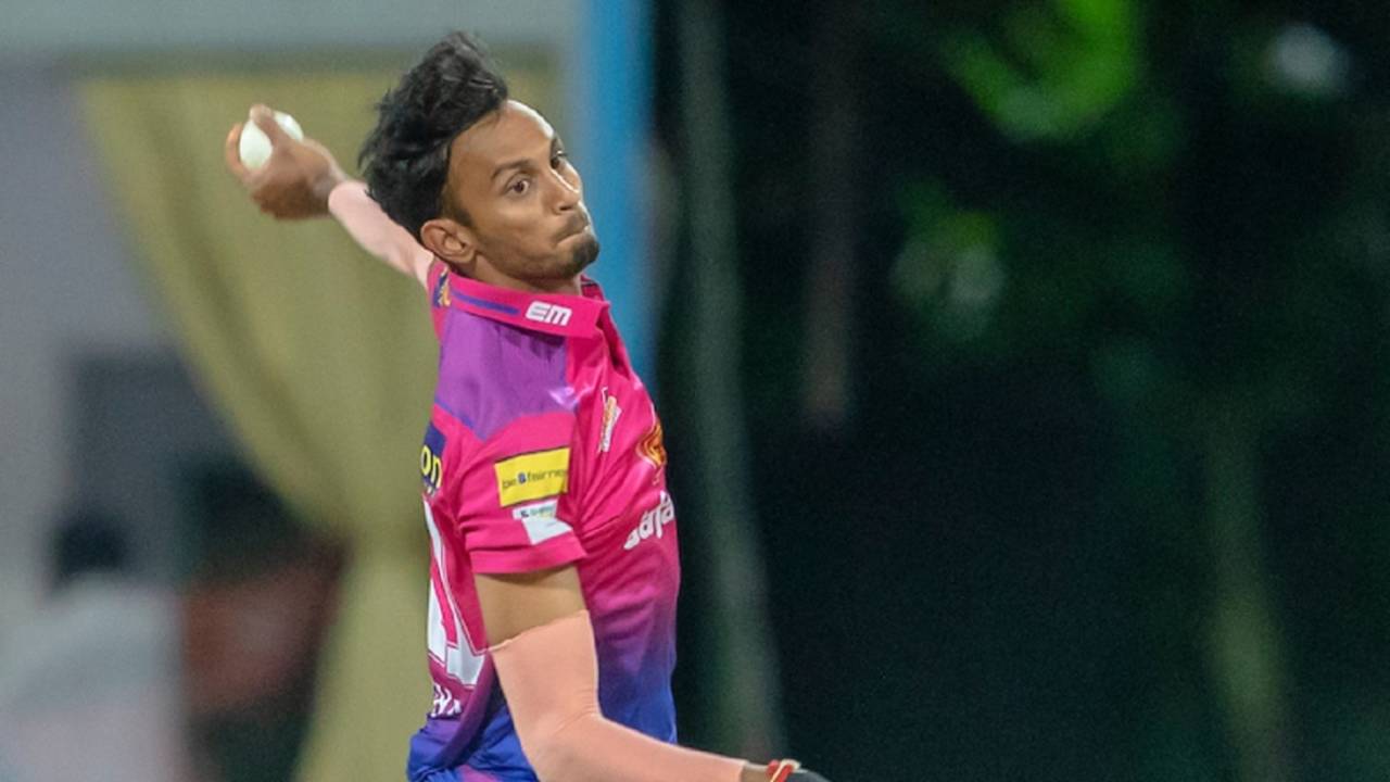 S Ajith Ram picked up 3 for 30, IDream Tiruppur Tamizhans vs Trichy Grand Cholas, TNPL 2024, Dindigul, July 27, 2024