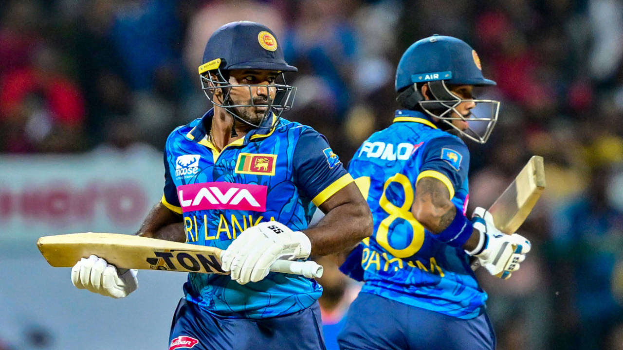 Kusal Perera and Pathum Nissanka put on a 54-run stand, Sri Lanka vs India, 2nd T20I, Pallekele, July 28, 2024