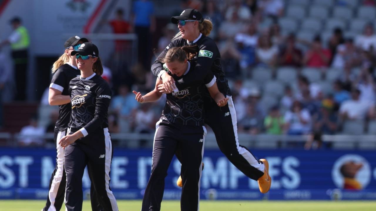 Lauren Filer took 2 for 26 as Originals held their nerve, Manchester Originals vs Trent Rockets, Women's Hundred, Old Trafford, July 29, 2024