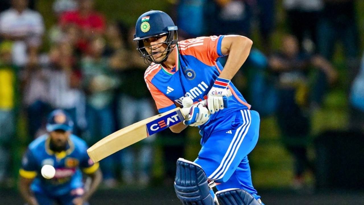 Shubman Gill was back in the XI after missing the second T20I, Sri Lanka vs India, 3rd T20I, Pallekele, July 30, 2024