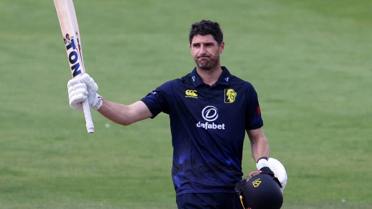 Colin Ackermann made 108 to set up Durham's victory, Durham vs Northamptonshire, One-Day Cup, Chester-le-Street, August 2, 2024