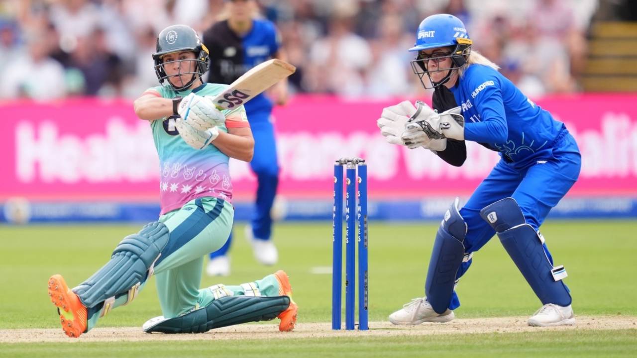 Marizanne Kapp nearly took Oval Invincibles home, London Spirit vs Oval Invincibles, the Hundred (women's), Lord's, August 4, 2024