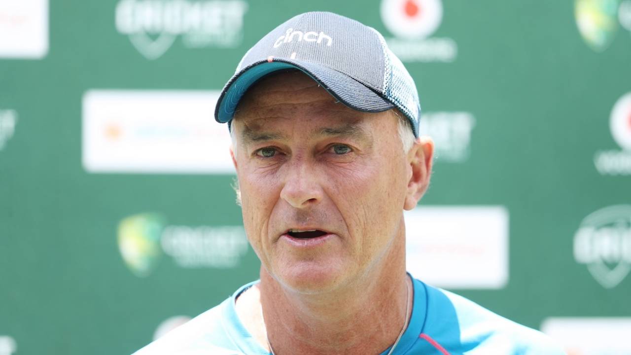 Graham Thorpe at a press conference, Sydney, January 4, 2022