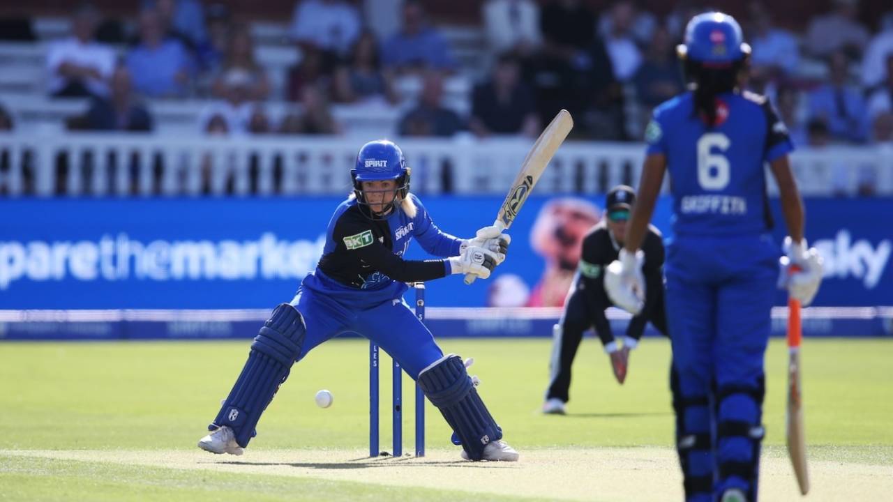 Georgia Redmayne's unbeaten 65 saw Spirit home, London Spirit vs Manchester Originals, The Hundred (women's), Lord's, August 9, 2024