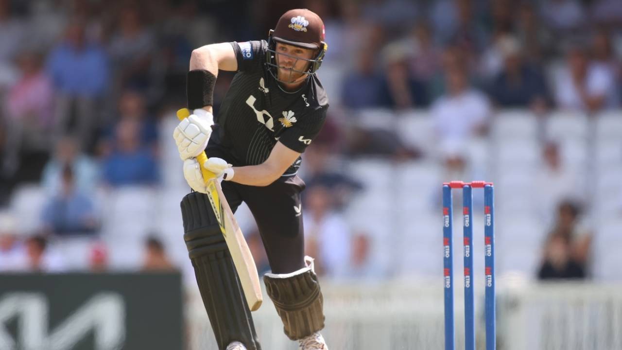 Josh Blake struck a maiden List A century, Surrey vs Glamorgan, One-Day Cup, Kia Oval, July 28, 2024