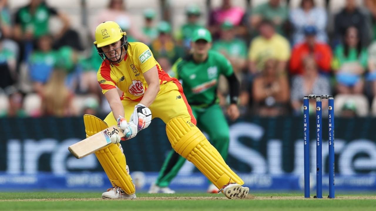 Nat Sciver-Brunt notched her third fifty of the season, Southern Brave vs Trent Rockets, The Hundred (women's), Utilita Bowl, August 10, 2024 