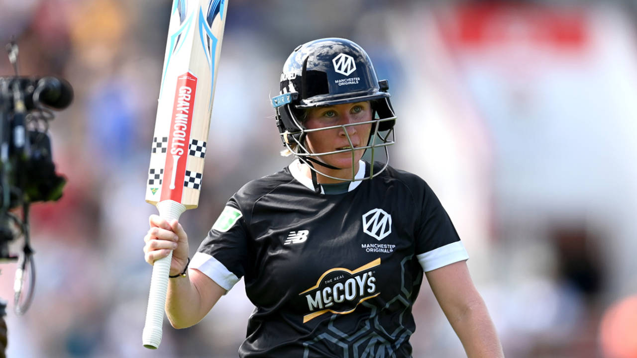 Beth Mooney batted through the innings for 99 not out, Manchester Originals vs Northern Superchargers, The Hundred (Women's), Emirates Old Trafford, August 11, 2024